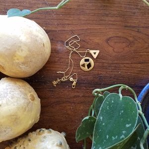 Madewell Stained Glass Necklace